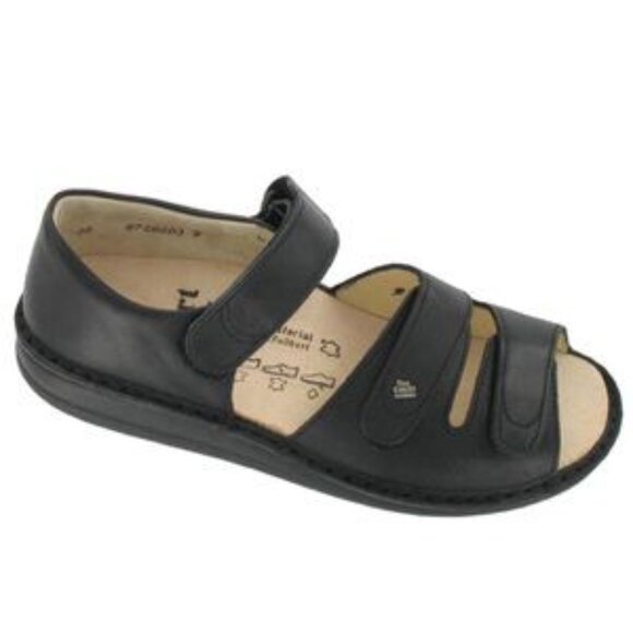 Finn Comfort Baltrum Sandals in Black Leather - Size 39 EU / 8 - 8.5 US - Picture 12 of 16
